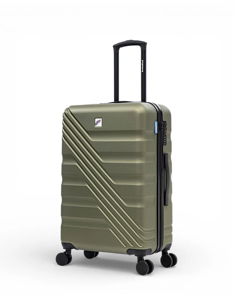 2er-Pack Hartschalenkoffer: Mittelgroßer Koffer und Handgepäck REDWOOD