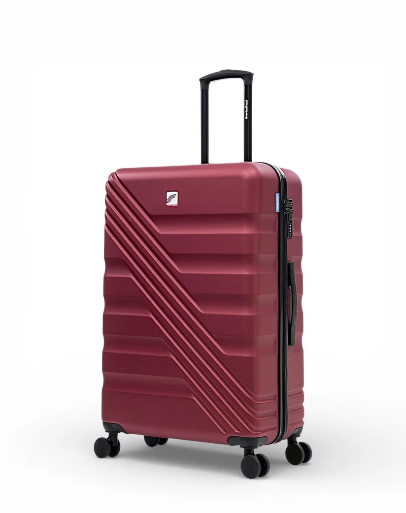2er-Pack Hartschalenkoffer: Großer Koffer und Handgepäck REDWOOD