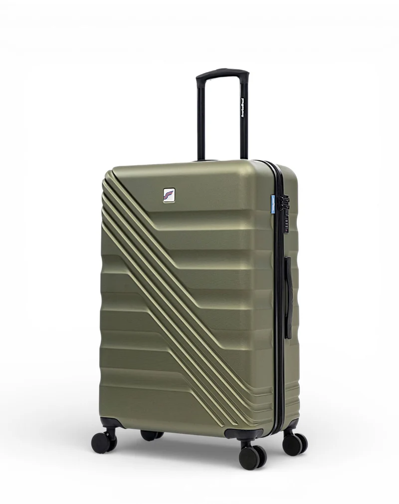 2er-Pack Hartschalenkoffer: Großer Koffer und Handgepäck REDWOOD