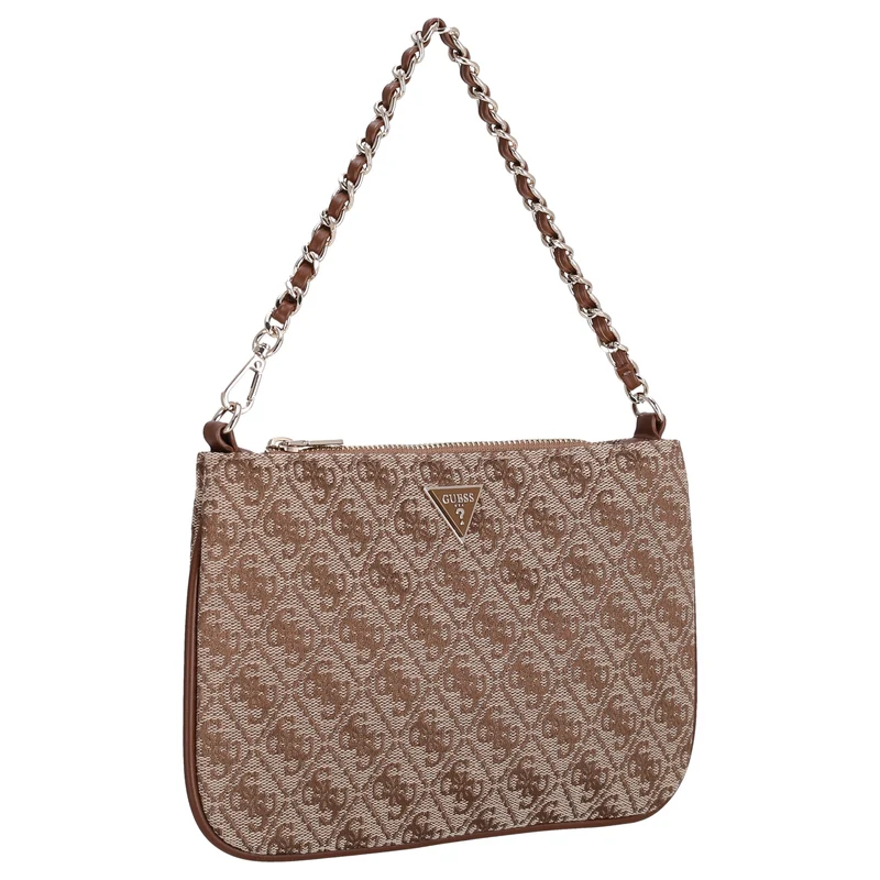 Guess Flat Pouch - Schultertasche 24.5 cm (latte logo)