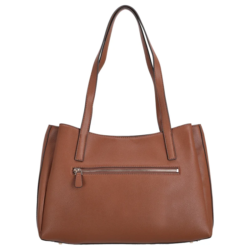 Guess Camelia 3 Comp Tote - Shopper 38 cm (cognac)