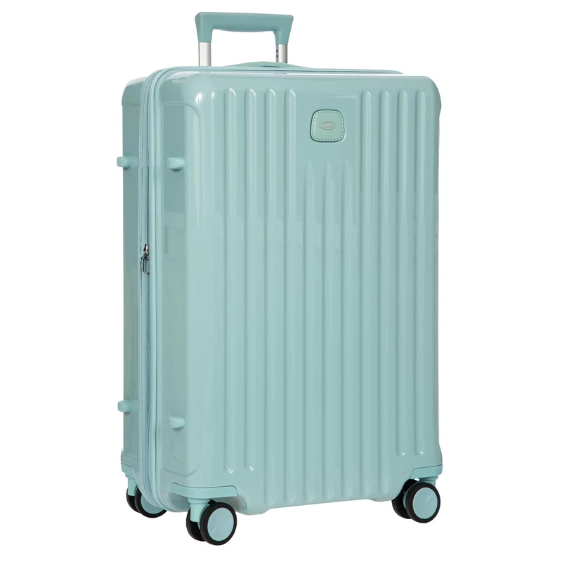 Brics Positano - 4-Rollen-Trolley M 69 cm erw. (hellblau)