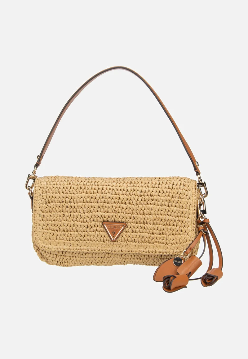 Ofelia Flap Shoulder 23190 Natural/Cognac - Umhängetasche