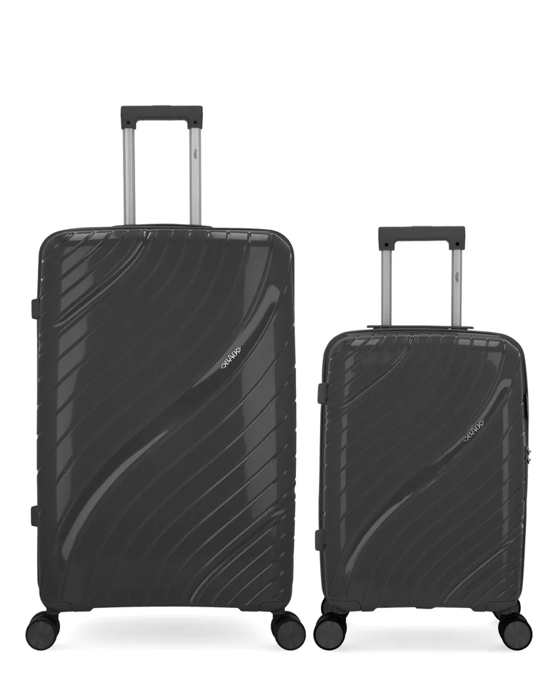 OBAGO – 2er-Pack – Großer Koffer und Handgepäck LYRA