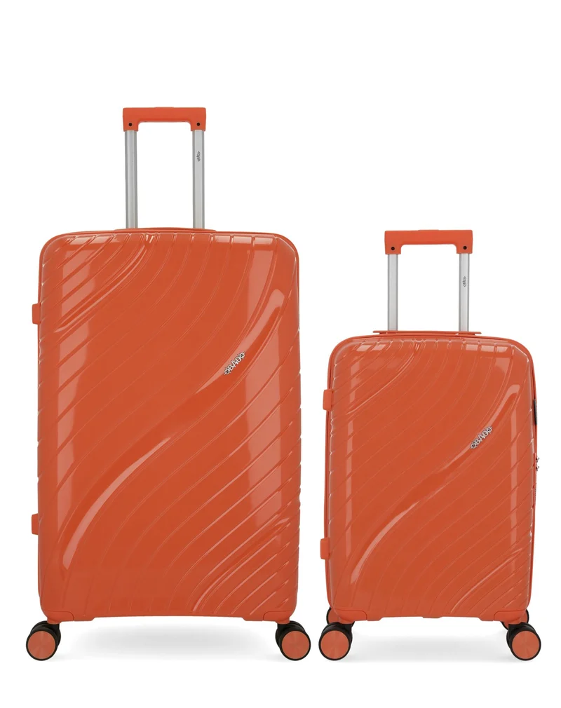 OBAGO – 2er-Pack – Großer Koffer und Handgepäck LYRA
