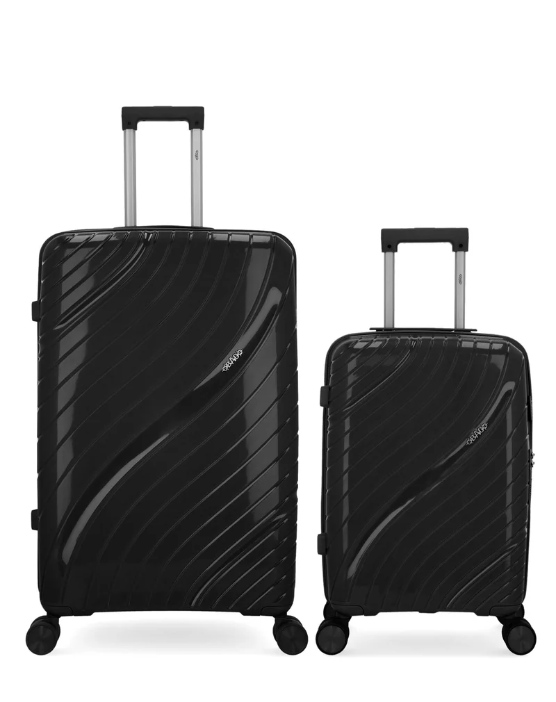 OBAGO – 2er-Pack – Großer Koffer und Handgepäck LYRA