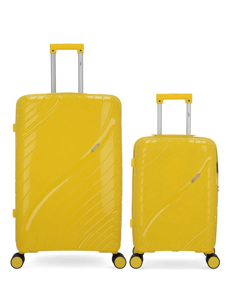 OBAGO – 2er-Pack – Großer Koffer und Handgepäck LYRA