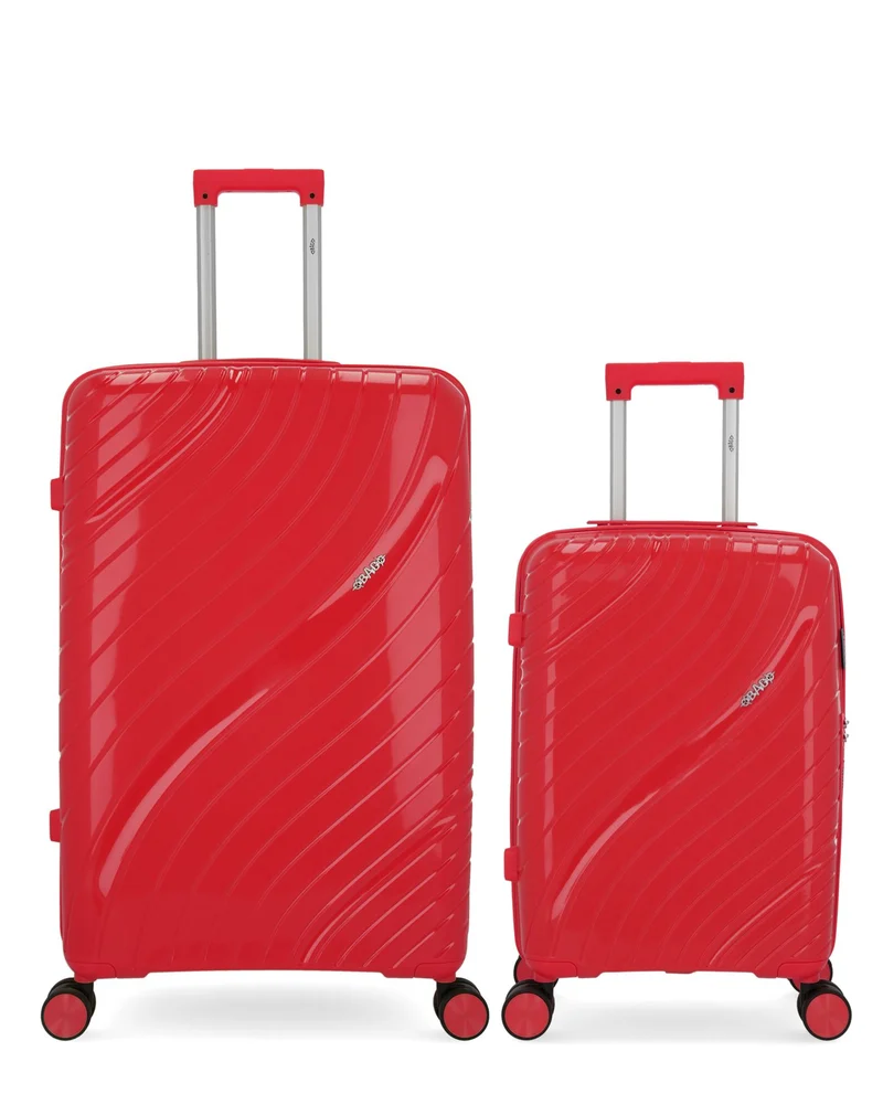 OBAGO – 2er-Pack – Großer Koffer und Handgepäck LYRA