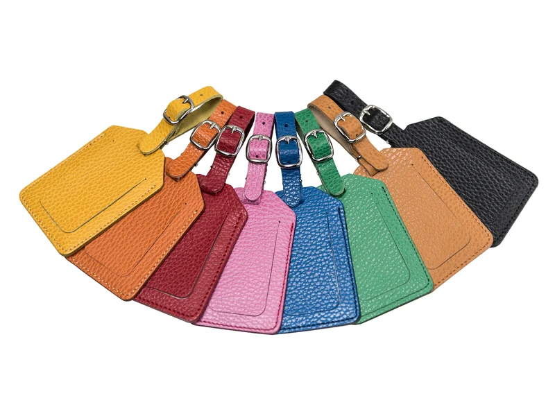 Adresshalter Leder, Swiss Made (8 Farben)