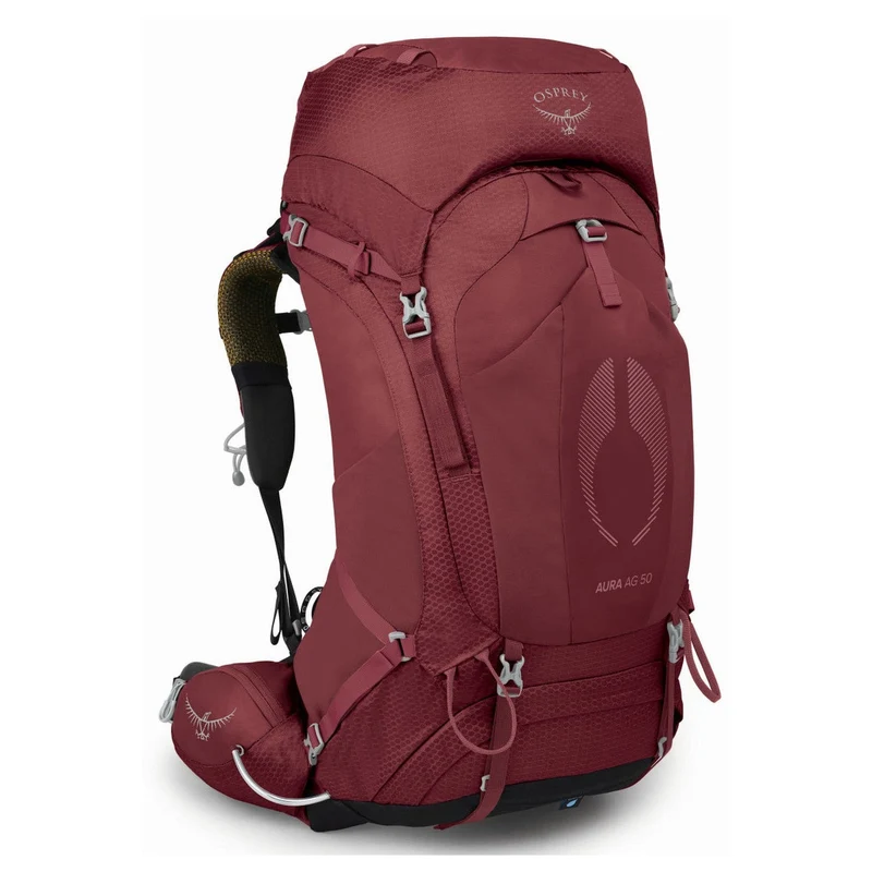Osprey Aura AG 50 Women M/L - Trekkingrucksack 80 cm (berry sorbet red)