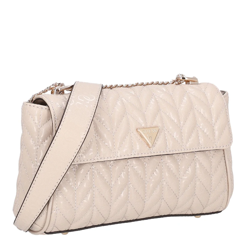 Guess Stacey - Umhängetasche 25 cm (light beige)