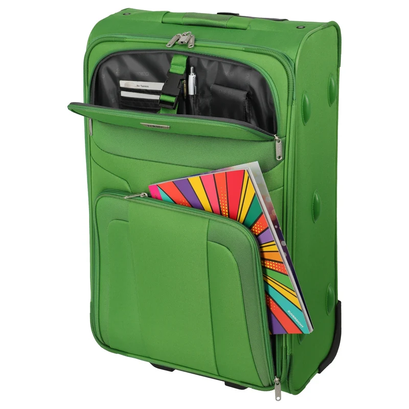 paklite Orlando - 2-Rollen-Trolley M 63 cm (grün)