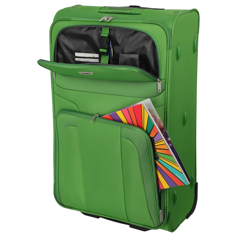 paklite Orlando - 2-Rollen-Trolley L 73 cm (grün)
