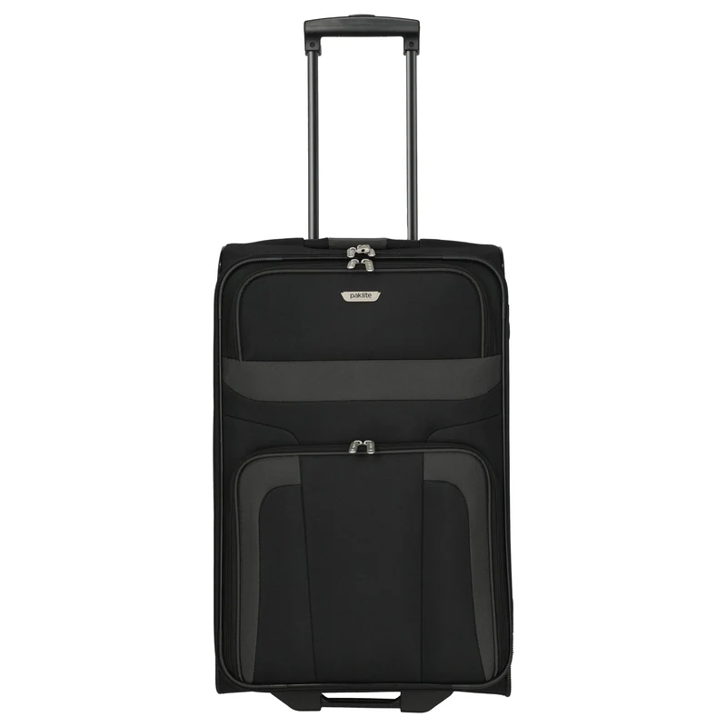 paklite Orlando - 2-Rollen-Trolley M 63 cm (schwarz)