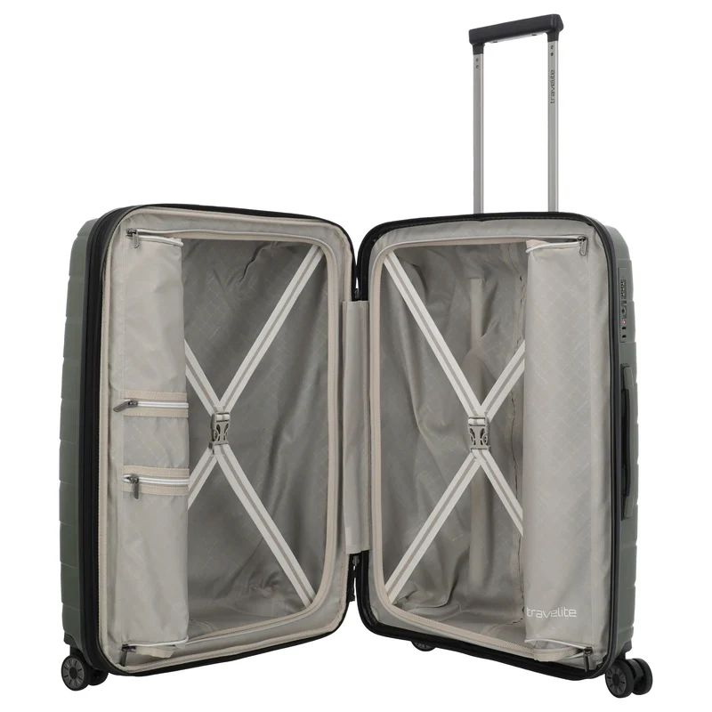 Travelite Air Base - 4-Rollen-Trolley 67 cm M erw. (olive)
