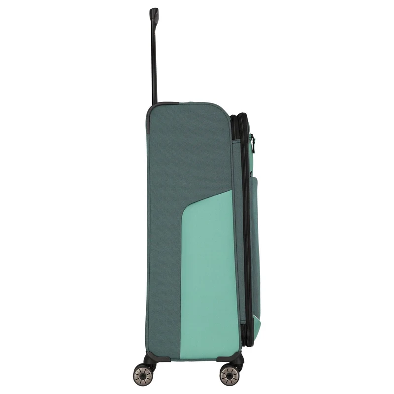 Travelite Viia - 4-Rollen-Trolley L 77 cm erw. (Eukalyptus)