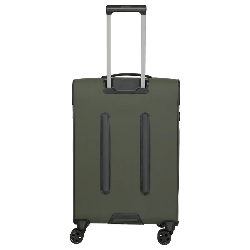 Travelite Briize - 4-Rollen-Trolley M 67 cm erw. (khaki)