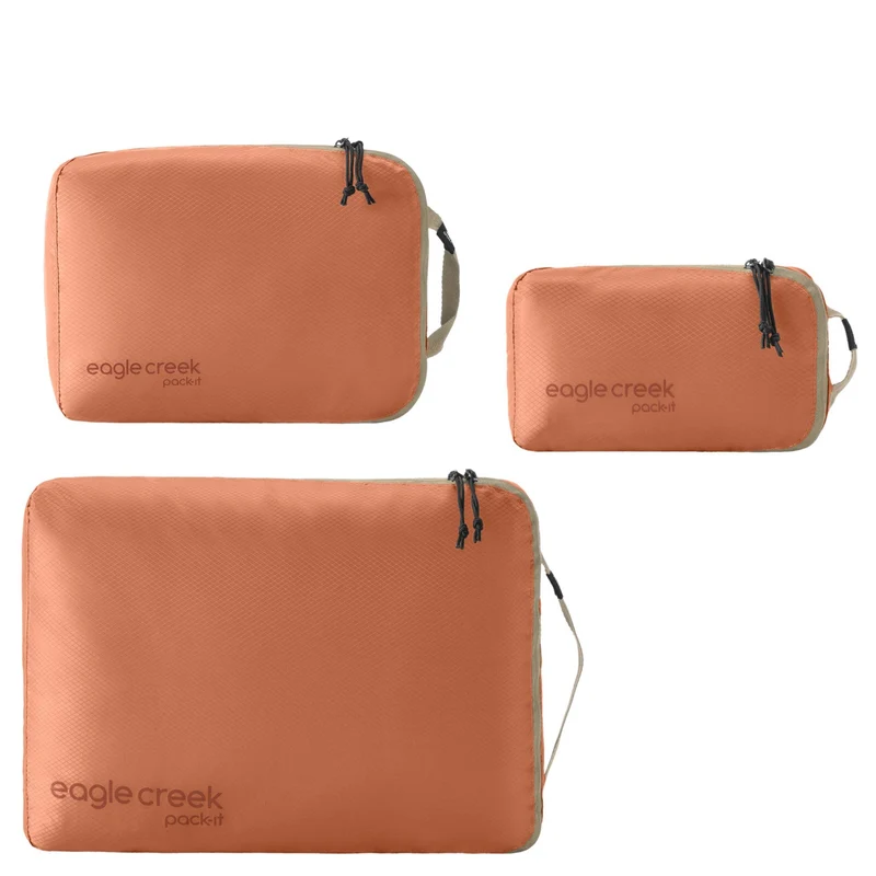 Eagle Creek selection Pack-It Isolate Cube Set XS/S/M 3tlg. - Packsack (mandarin)