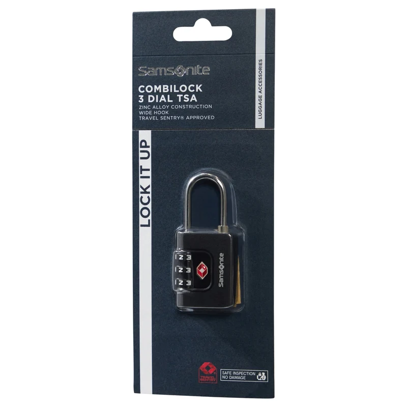 Samsonite Ta Revolution Combilock 3 Dial - Schloss (black)