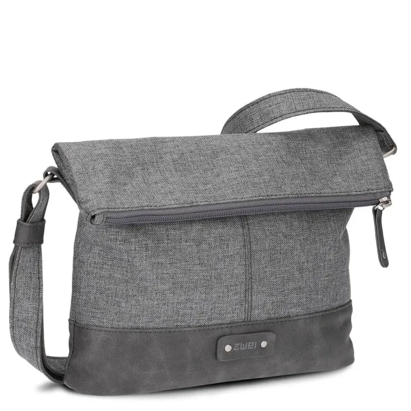 zwei Olli OT6 - Schultertasche 20/29 cm (grey)