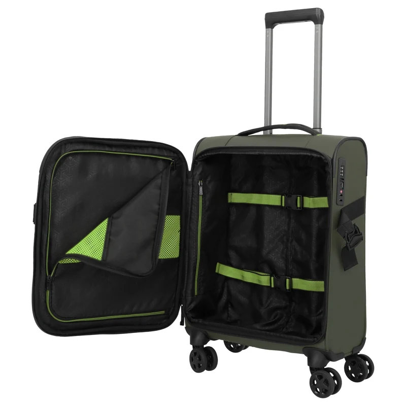 Travelite Briize - 4-Rollen-Kabinentrolley S 55 cm (khaki)