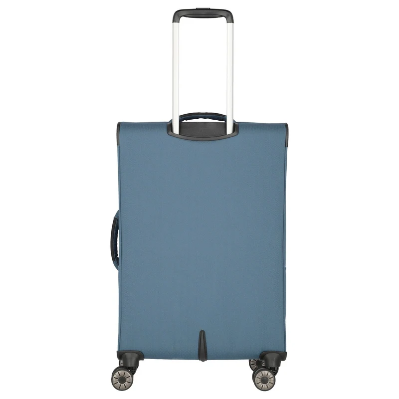 Travelite Skaii - 4-Rollen-Trolley M 67 cm erw. (panoramablau)