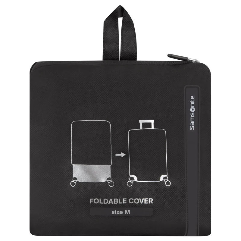 Samsonite Ta Revolution Foldable Kofferschutzhülle M - Regenhülle (black)