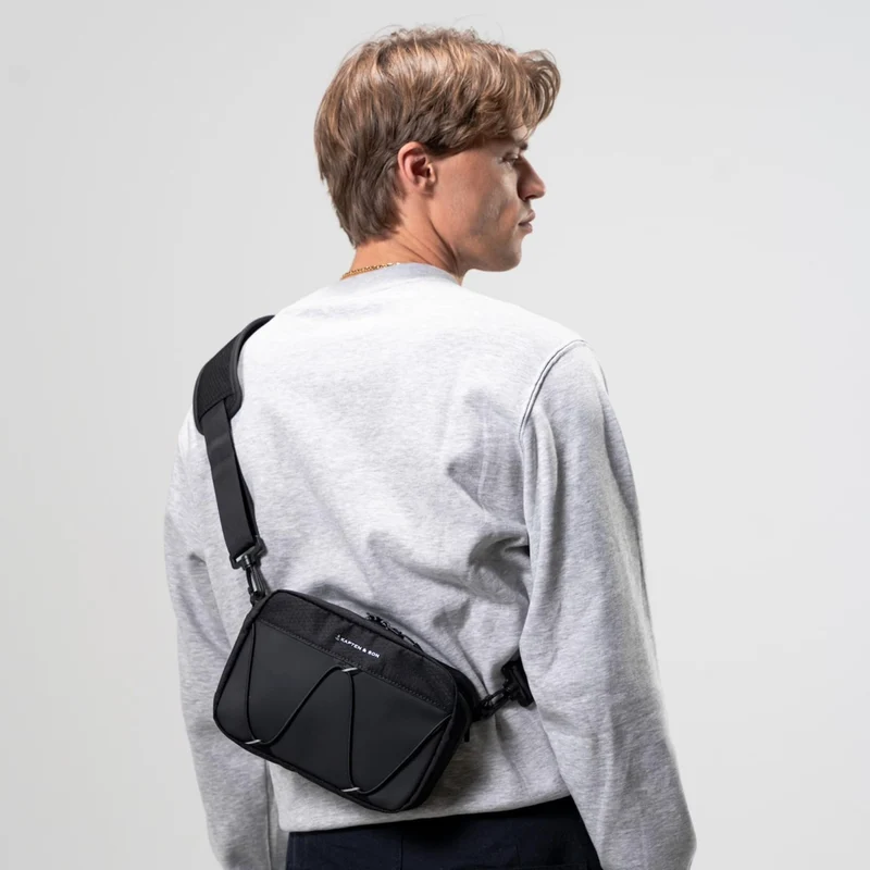 Kapten & Son Banff Crossbody All Schwarz