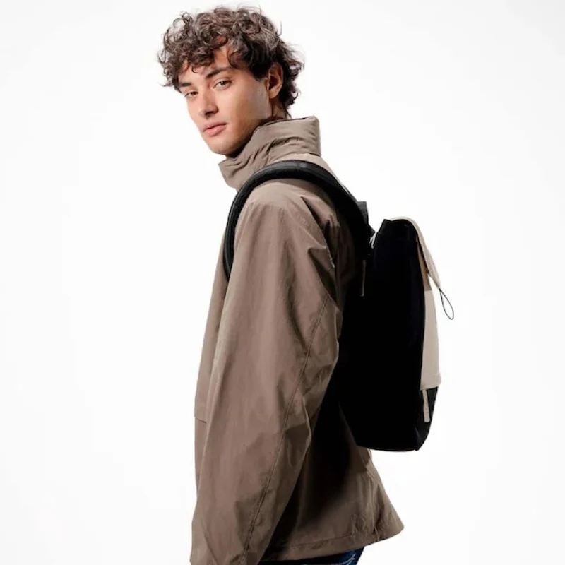 Kapten & Son Rucksack New Fyn Cream Schwarz