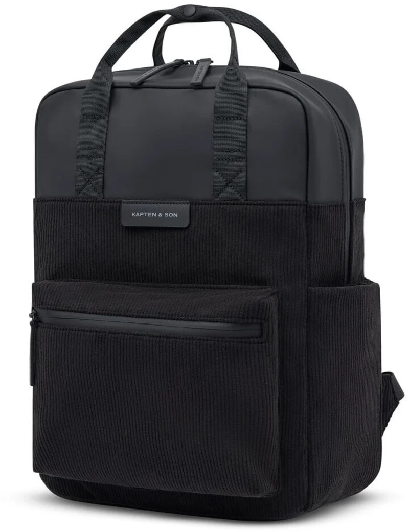 Kapten & Son Bergen Pro Cord All Black
