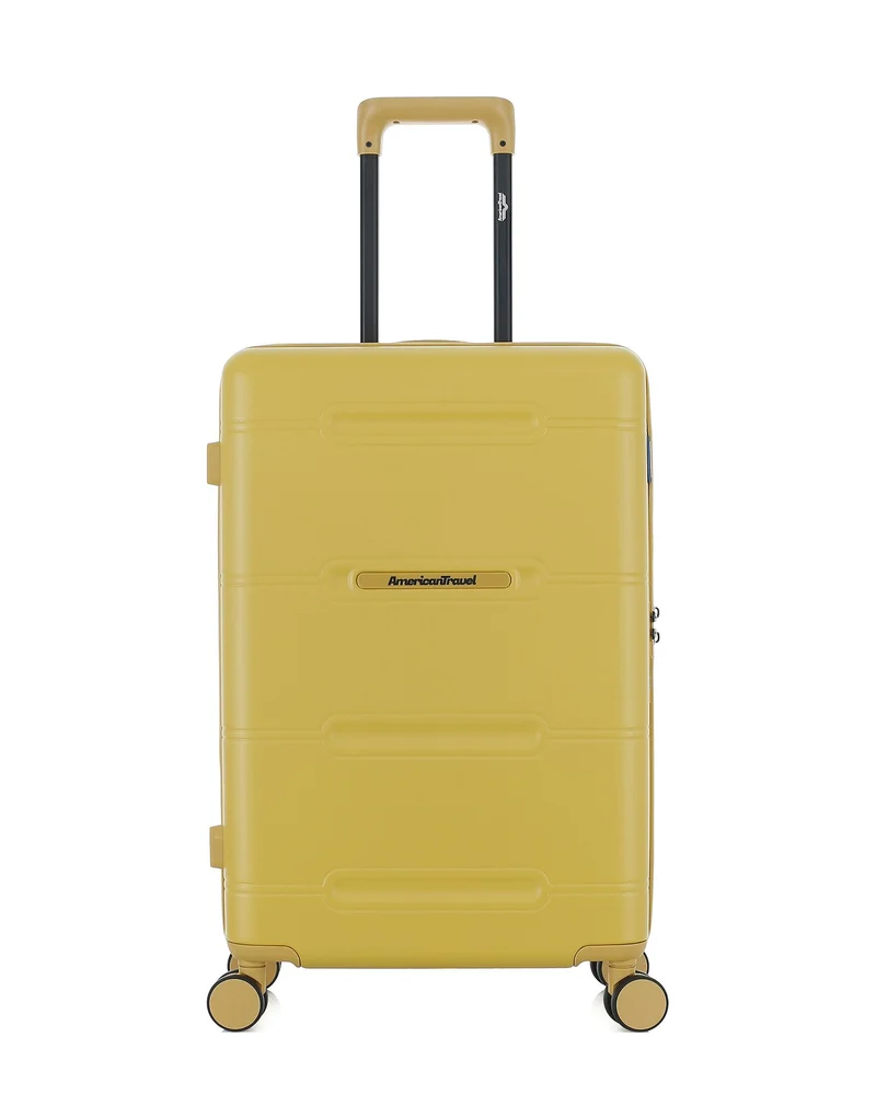 2er-Pack Hartschalenkoffer: Mittelgroßer Koffer und Handgepäck XS CLEVELAND