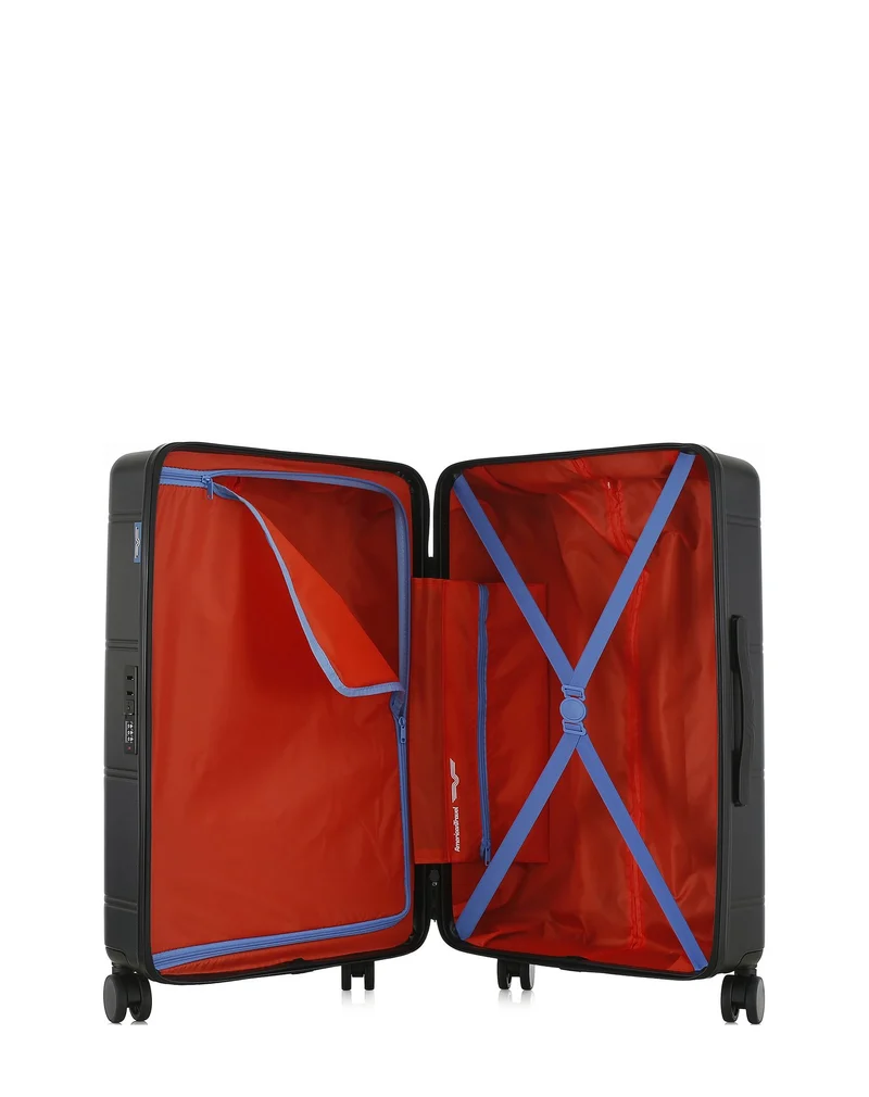 2er-Pack Hartschalenkoffer: Mittelgroßer Koffer und Handgepäck XS CLEVELAND