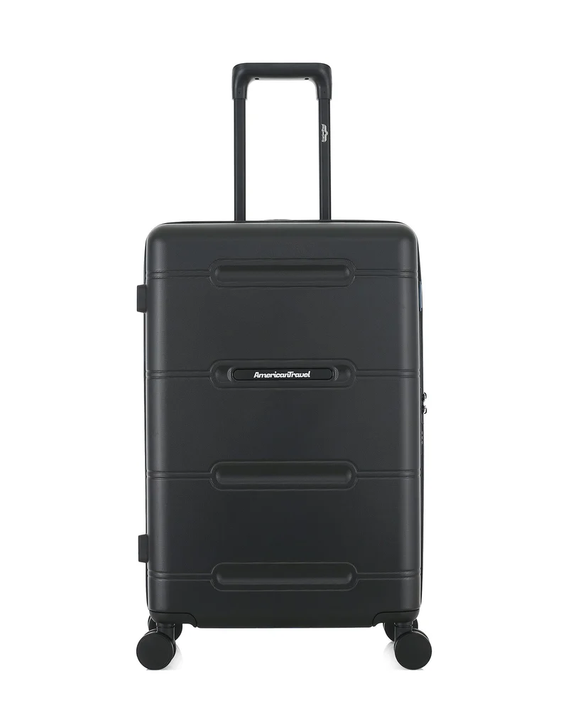 3er-Pack Hartschalenkoffer: Mittelgroßer Koffer, Handgepäck und Handgepäck XS CLEVELAND