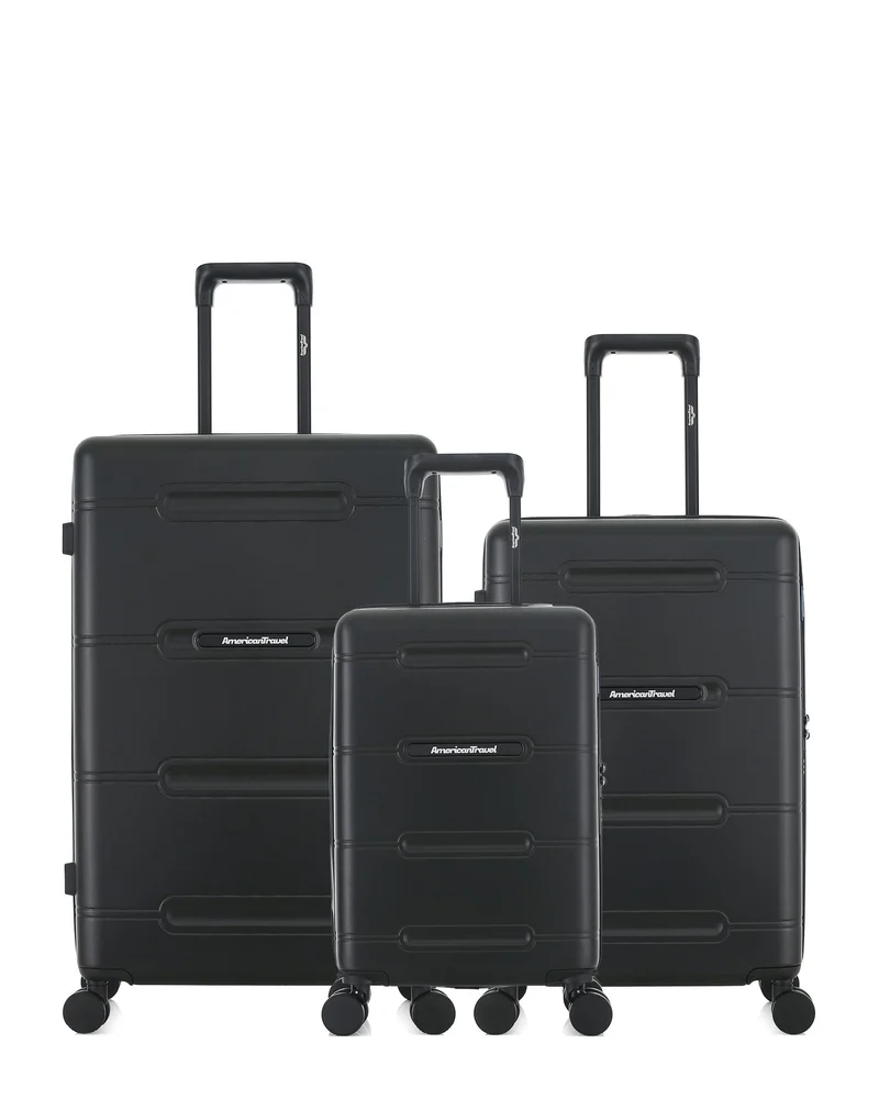 3er-Pack Hartschalenkoffer: Großer Koffer, mittelgroßer Koffer und Handgepäck XS CLEVELAND