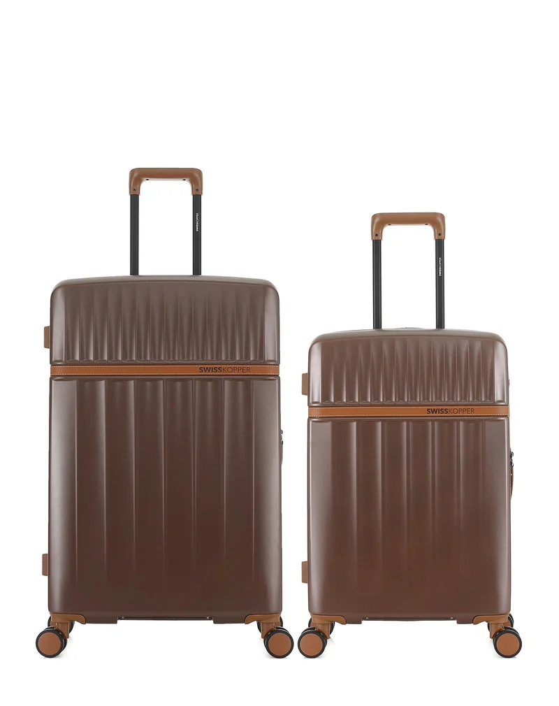 2er-Pack - Großer Hartschalenkoffer und mittelgroßer Hartschalenkoffer ZERMATT