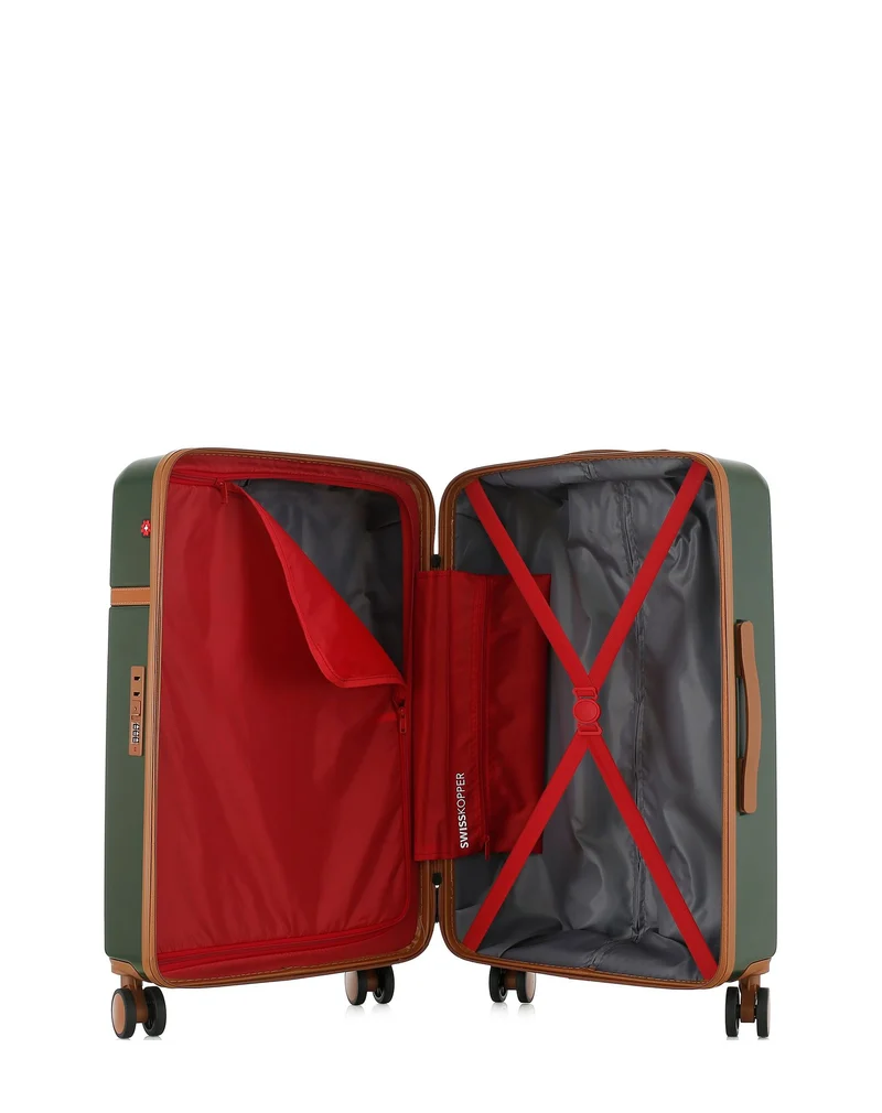 2er-Pack Hartschalenkoffer: Mittelgroßer Koffer und Handgepäck XS ZERMATT