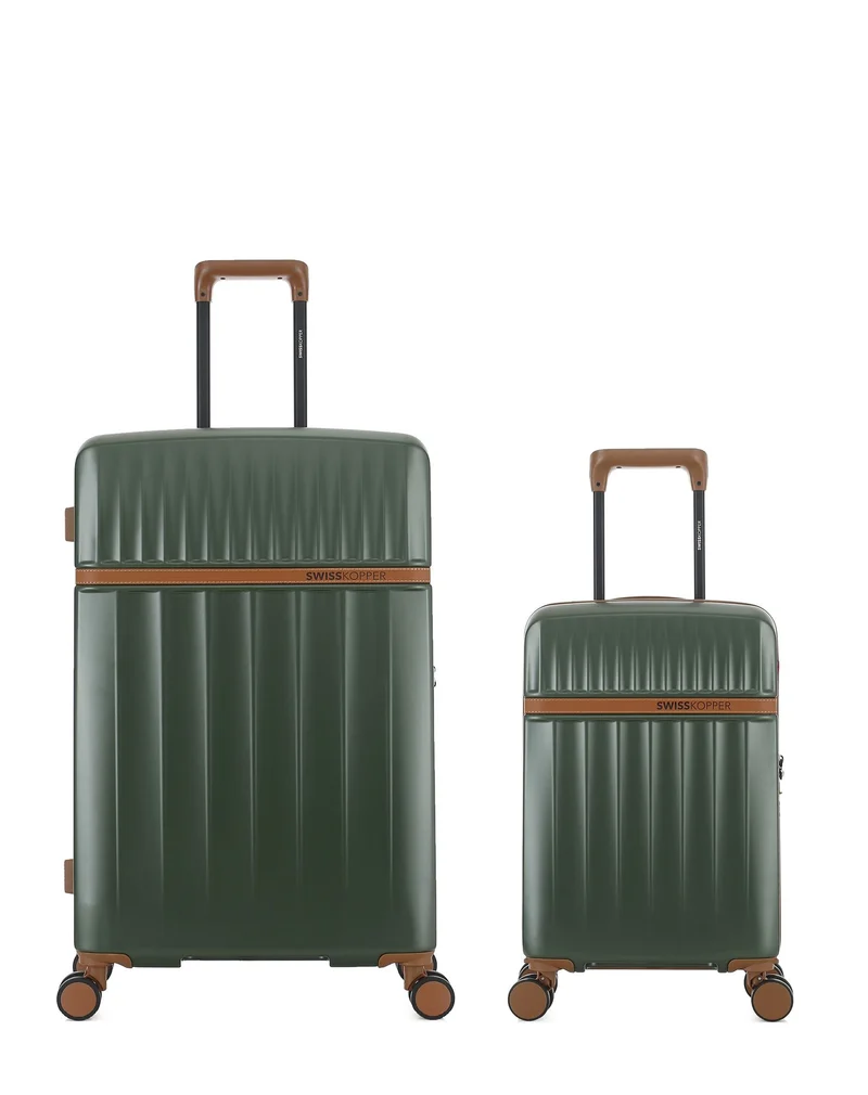 2er-Pack Hartschalenkoffer: Großer Koffer und Handgepäck XS ZERMATT