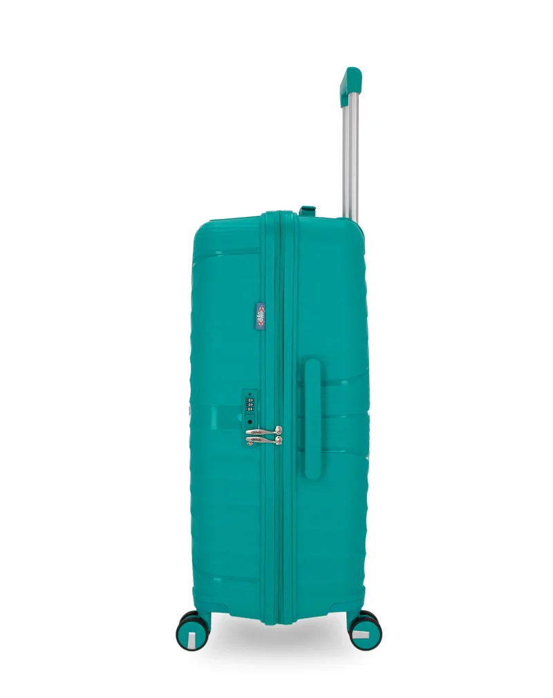 OBAGO – 3er-Pack – Großer Koffer, mittelgroßer Koffer und großer Kosmetikkoffer VELA