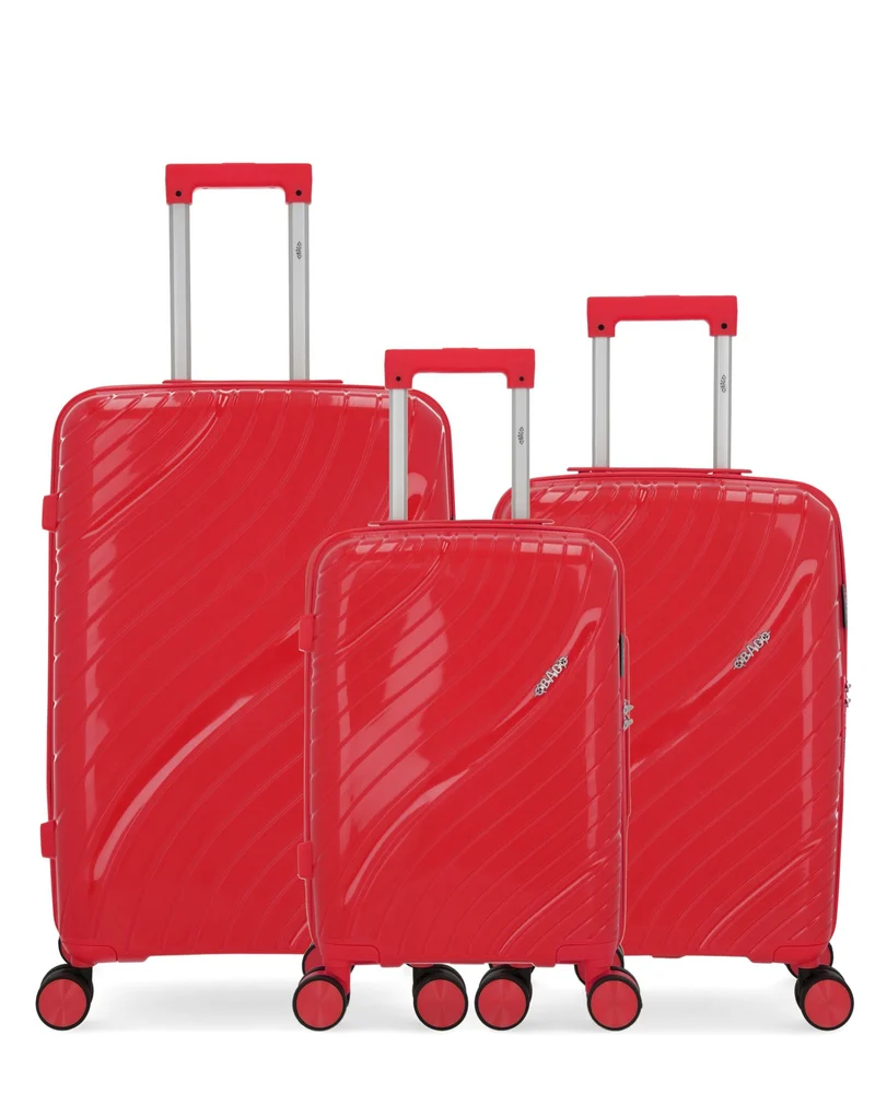 OBAGO – 3er-Pack – Mittelgroßer Koffer, Handgepäck und Handgepäck XS LYRA