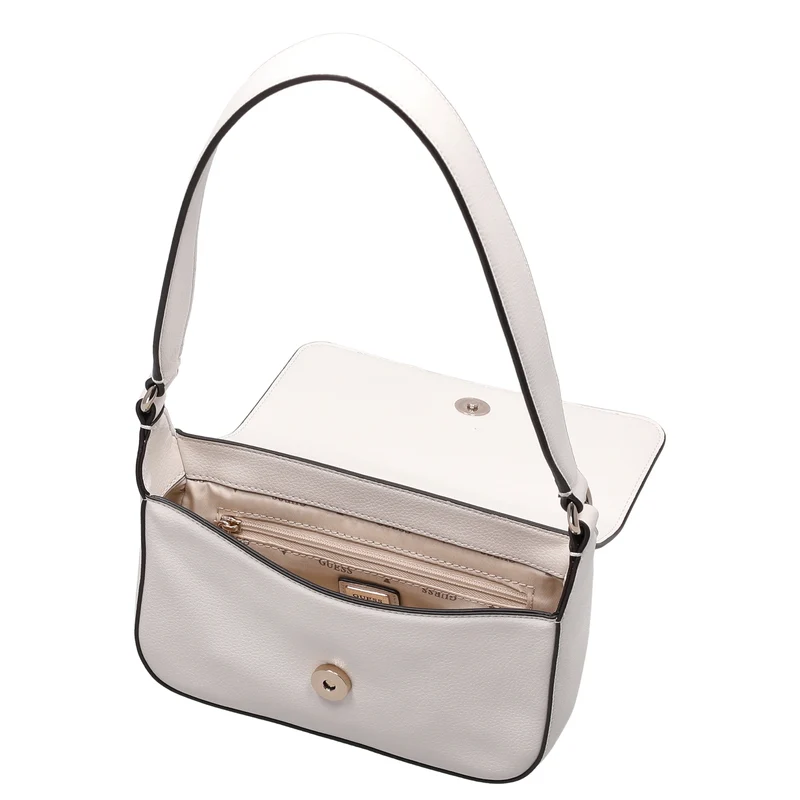 Guess Ruby Flap - Schultertasche 20 cm (off white)