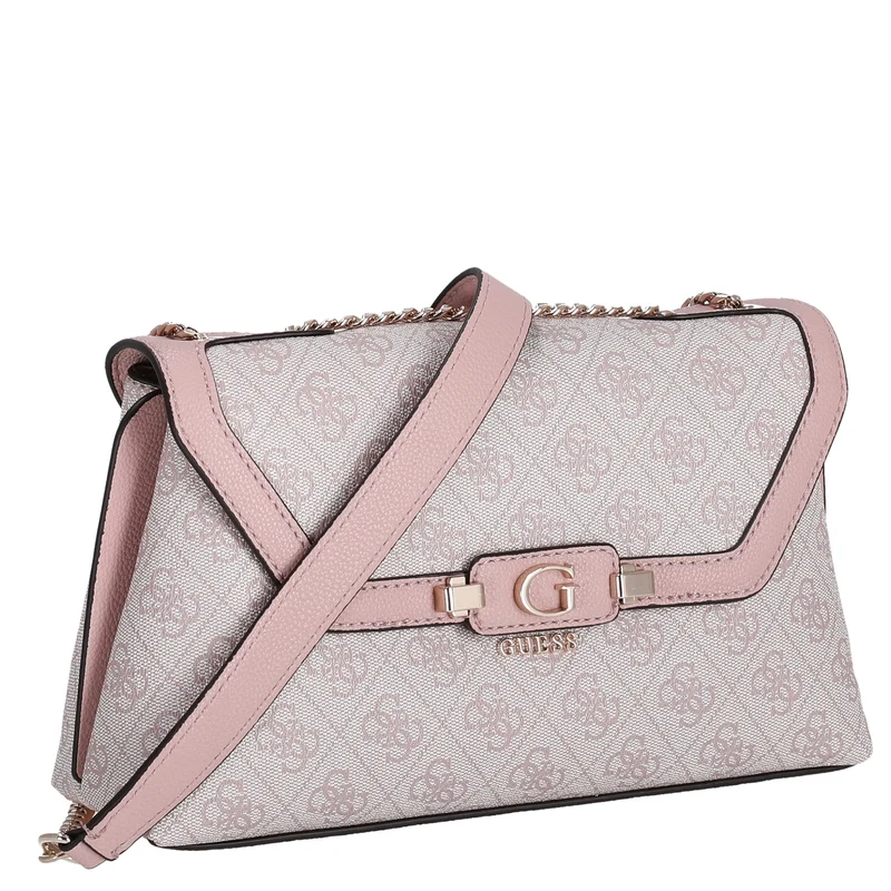 Guess Lindsey XBody Flap - Umhängetasche 27 cm (orchid logo)
