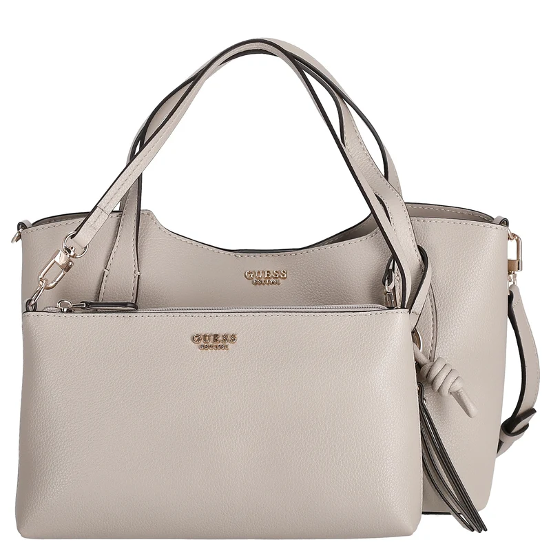 Guess Melody 2in1 Satchel - Shopper 34 cm (light taupe)