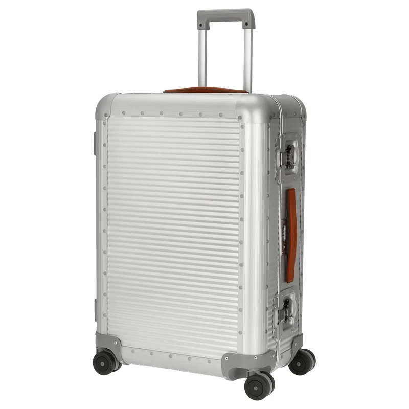 FPM Milano Bank aluminum Spinner 68 - 4-Rollen-Trolley 66 cm (moonlight silver)