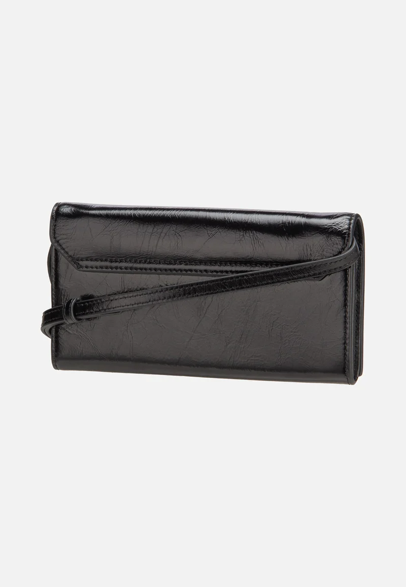 Crossbody XS Lack Distressed Black - Crossbody Bag