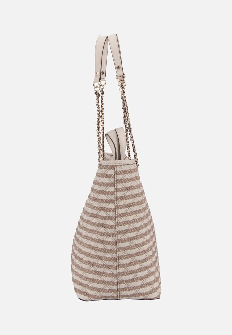 Giully II Large 2 In 1 Tote Taupe Multi - Shopper