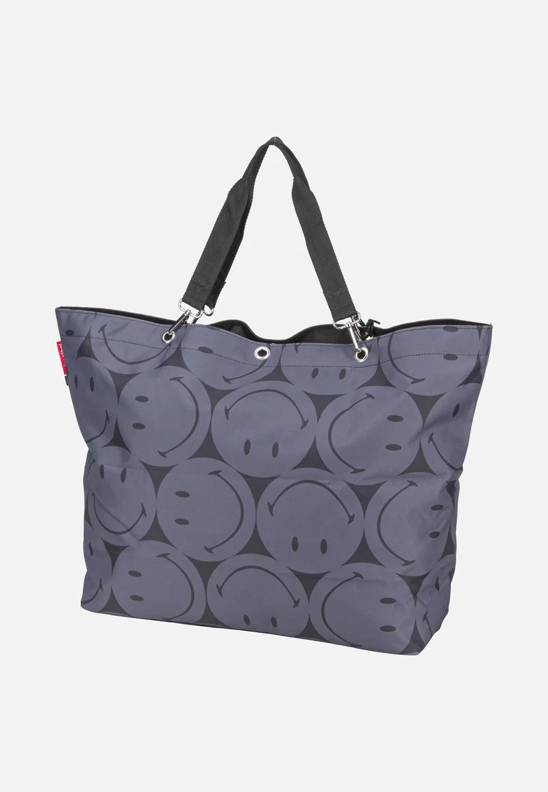 Shopper XL Smiley Grey - Shopper