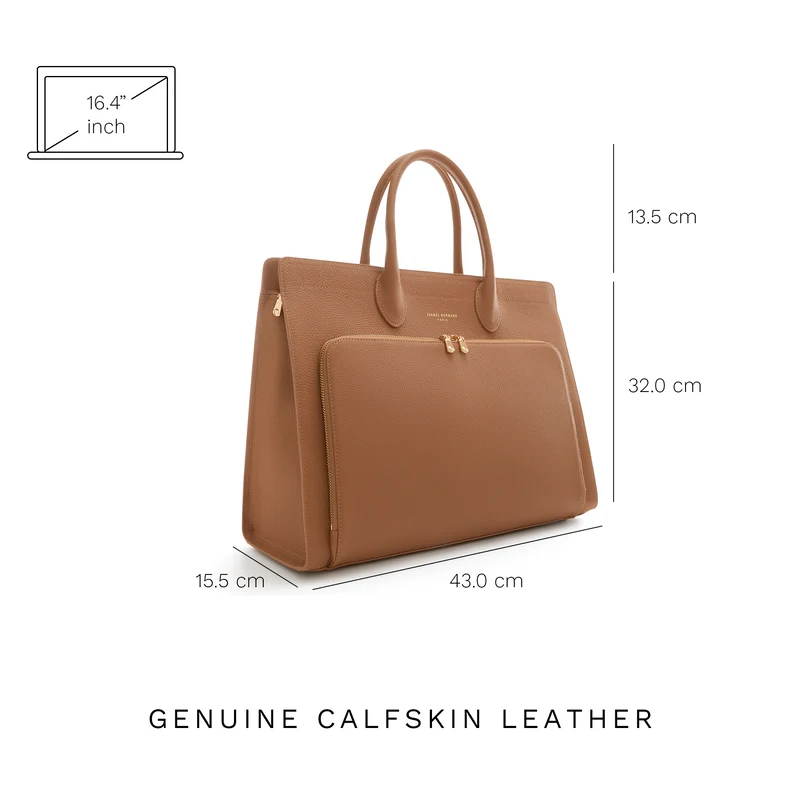 Isabel Bernard Honoré Nadine Kamel Kalbsleder Handtasche IB25053