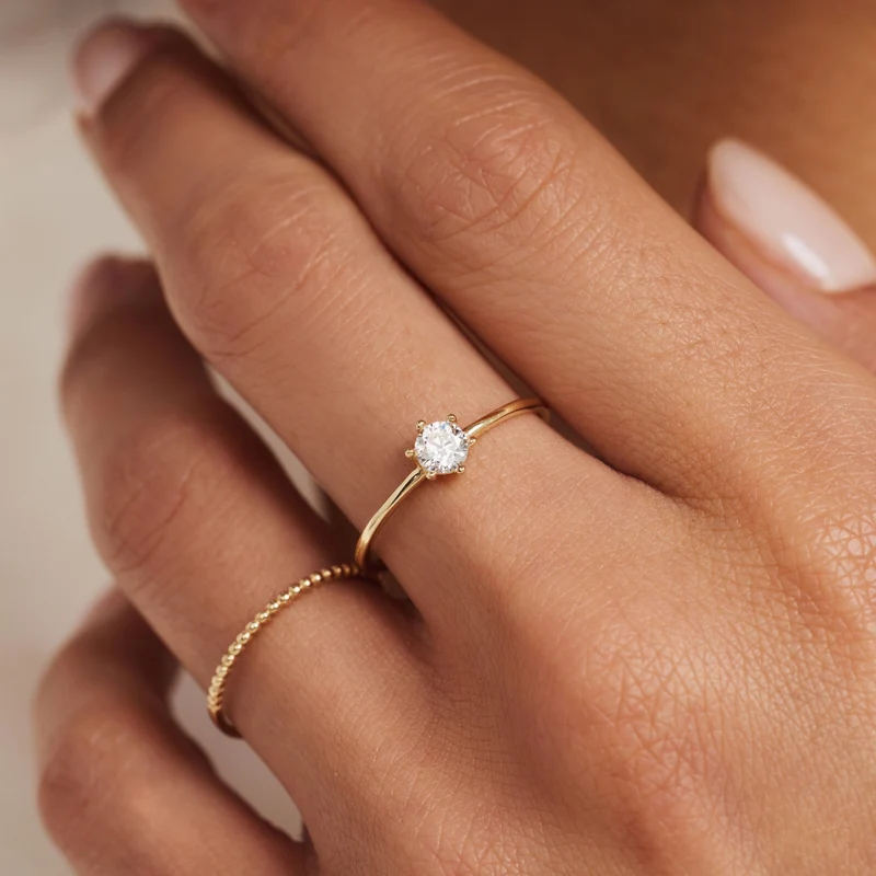 Isabel Bernard Le Marais Abelle 14 Karat | Gold Ring IB330001-50