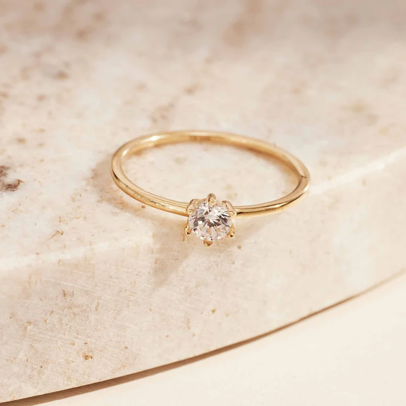 Isabel Bernard Le Marais Abelle 14 Karat | Gold Ring IB330001-50