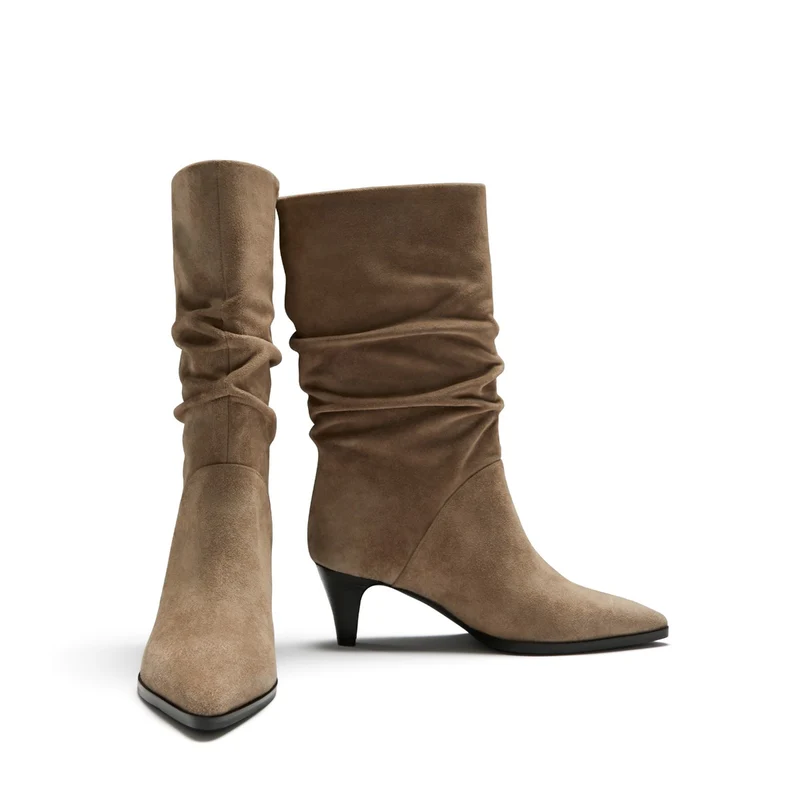 Vendôme Margot Taupe Suede Stiefel IB54005-178-36